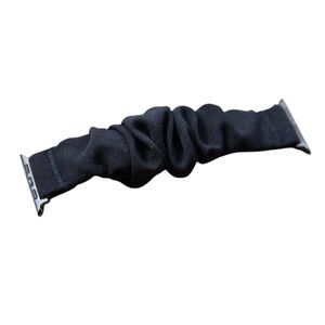 45 MM Apple Watch Band - Black Scrunchie